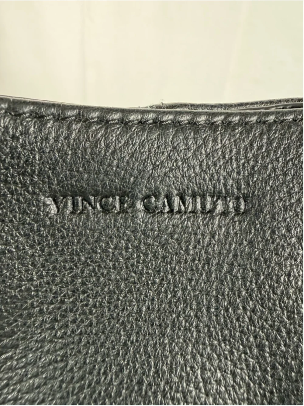 Vince Camuto Rhys black Tote Shoulder Bag hobo-style new